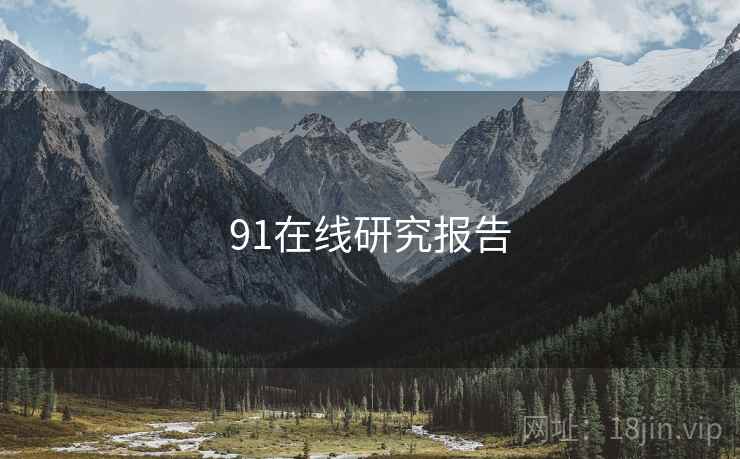 91在线研究报告  第1张